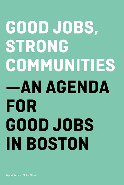 Good Jobs Strong Communities research paper cover